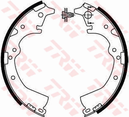 Brake Shoe Set - GS8184 TRW