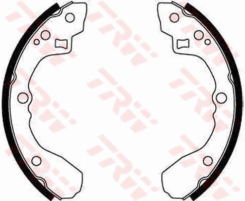 Brake Shoe Set - GS8205 TRW