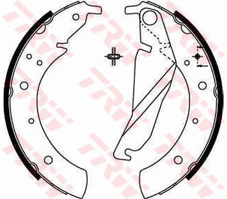 Brake Shoe Set - GS8209 TRW