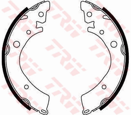 Brake Shoe Set - GS8215 TRW