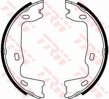 Kit ganasce, Freno stazionamento - GS8223 TRW