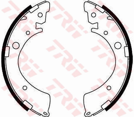 Brake Shoe Set - GS8245 TRW