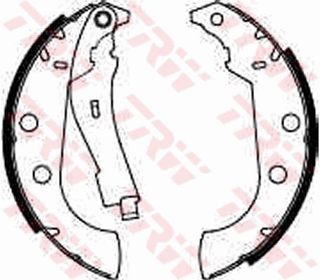 Brake Shoe Set - GS8272 TRW
