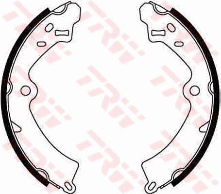 Brake Shoe Set - GS8278 TRW