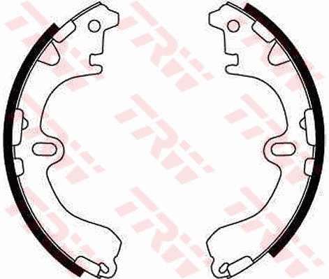 Brake Shoe Set - GS8291 TRW