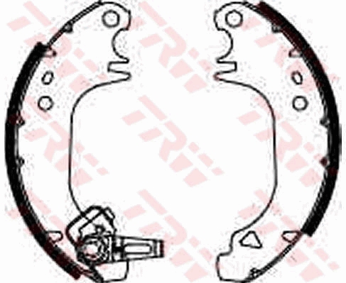 Kit ganasce freno - GS8322 TRW