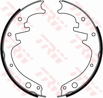 Brake Shoe Set - GS8412 TRW