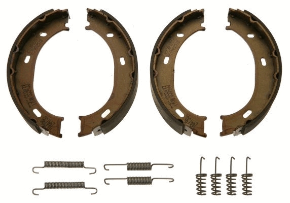 Brake Shoe Set, parking brake - GS8433 TRW