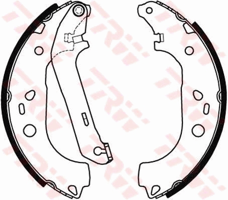 Brake Shoe Set - GS8471 TRW