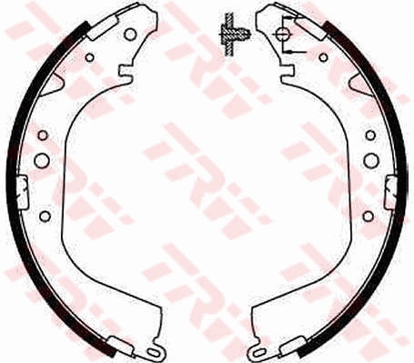 Brake Shoe Set - GS8502 TRW