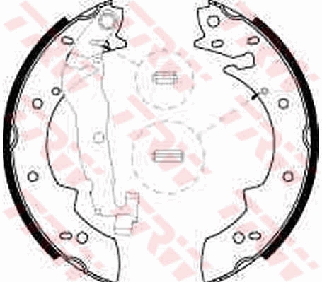 Brake Shoe Set - GS8524 TRW