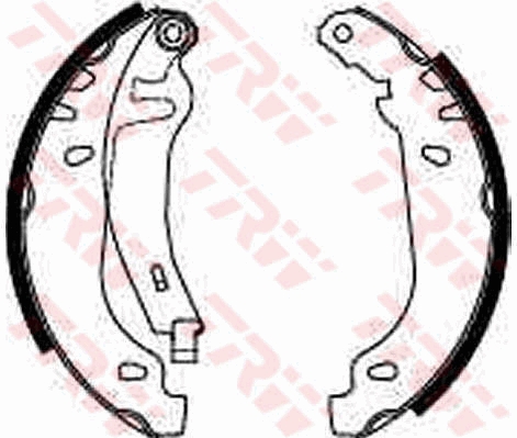 Brake Shoe Set - GS8531 TRW
