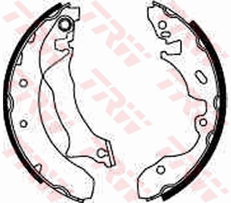 Brake Shoe Set - GS8536 TRW