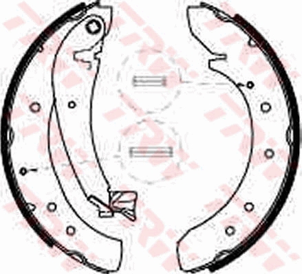 Brake Shoe Set - GS8546 TRW