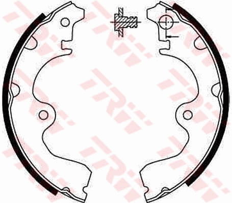 Brake Shoe Set - GS8554 TRW