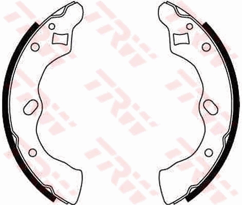 Brake Shoe Set - GS8581 TRW