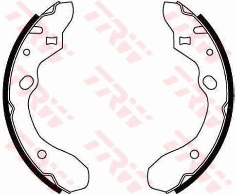 Kit ganasce freno - GS8582 TRW