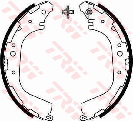 Brake Shoe Set - GS8590 TRW