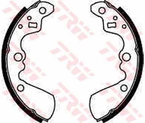 Kit ganasce freno - GS8597 TRW
