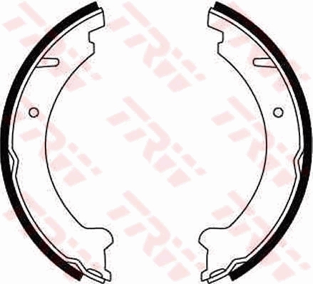 Brake Shoe Set, parking brake - GS8599 TRW