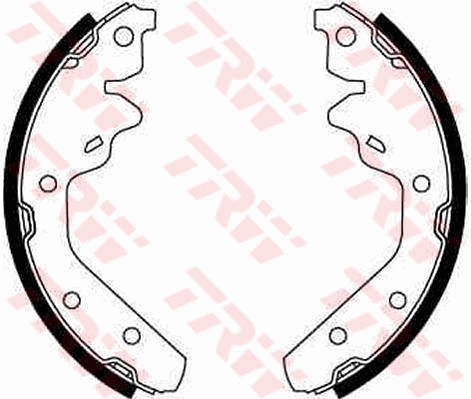 Kit ganasce freno - GS8644 TRW