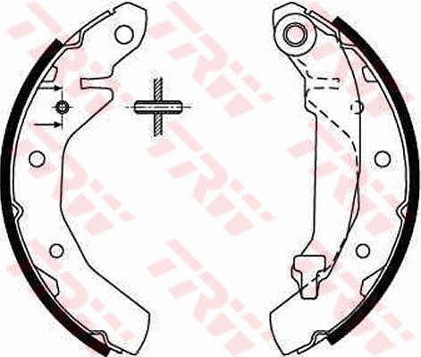 Kit ganasce freno - GS8645 TRW