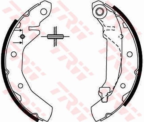 Brake Shoe Set - GS8646 TRW
