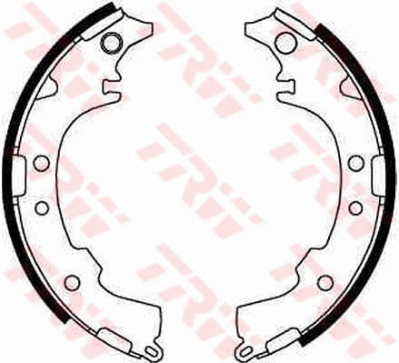 Brake Shoe Set - GS8652 TRW