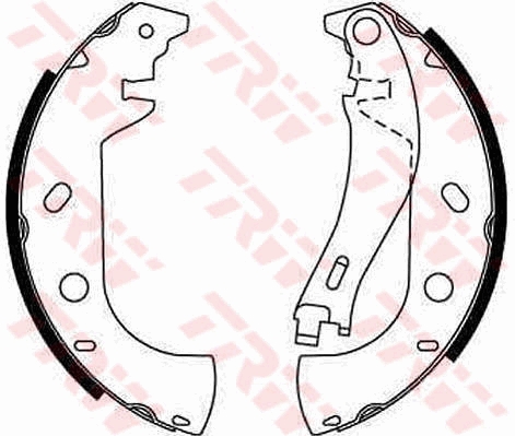 Brake Shoe Set - GS8653 TRW