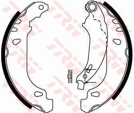 Brake Shoe Set - GS8669 TRW