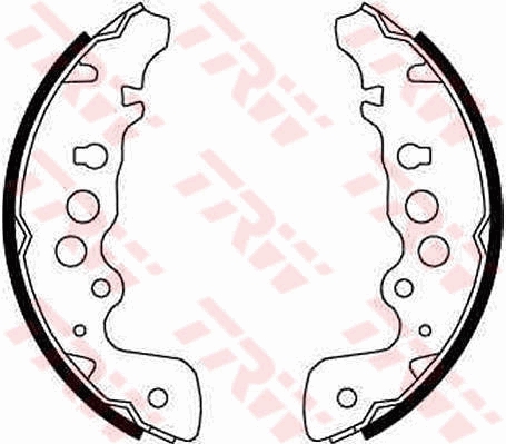 Brake Shoe Set - GS8670 TRW