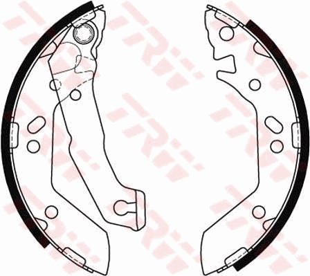 Brake Shoe Set - GS8684 TRW