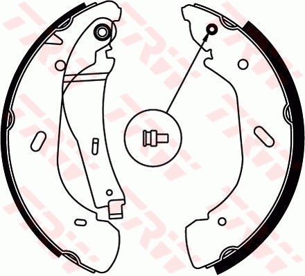 Brake Shoe Set - GS8690 TRW