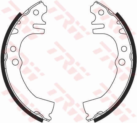 Brake Shoe Set - GS8699 TRW