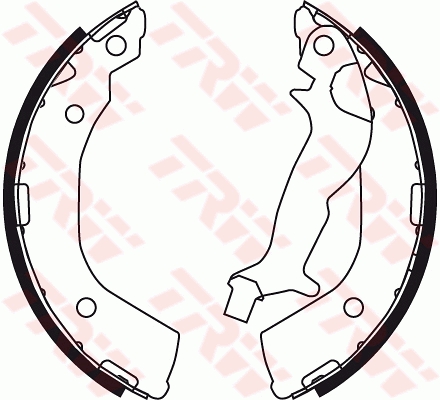 Brake Shoe Set - GS8737 TRW