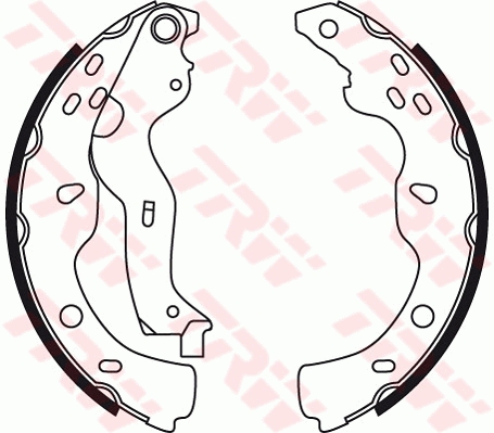 Brake Shoe Set - GS8743 TRW