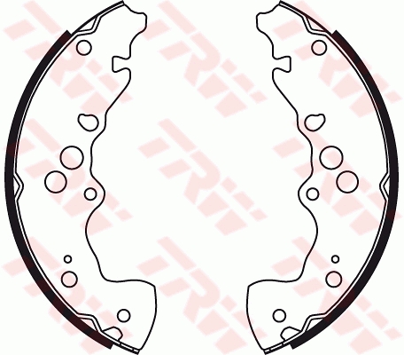 Brake Shoe Set - GS8773 TRW
