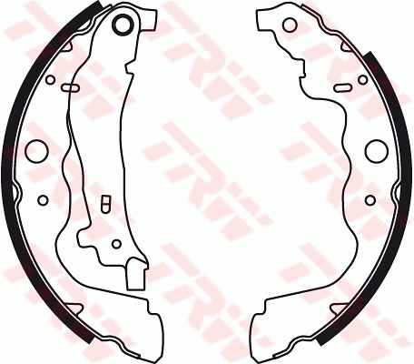 Brake Shoe Set - GS8780 TRW