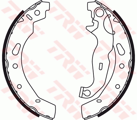 Bremsbackensatz - GS8787 TRW