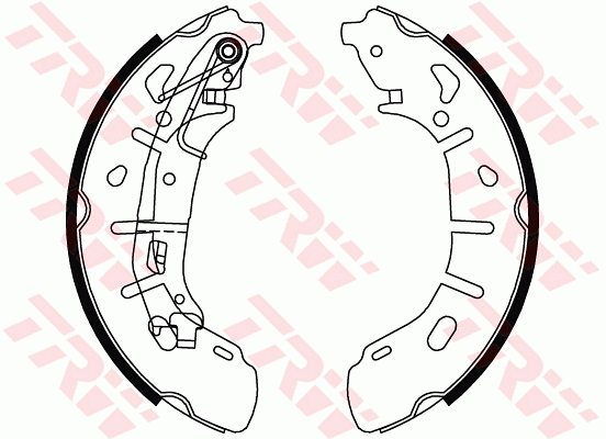Bremsbackensatz - GS8799 TRW