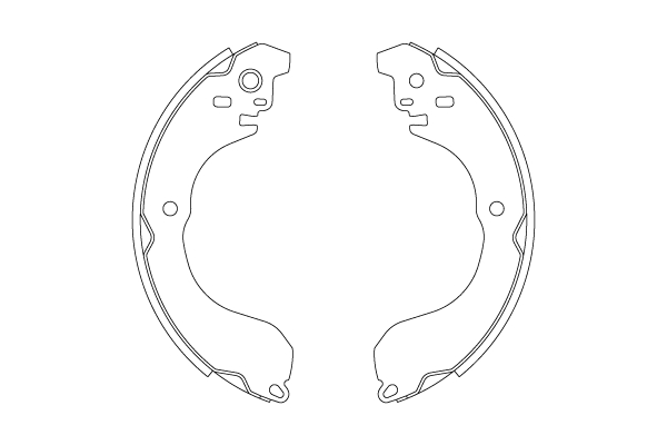 Brake Shoe Set - GS8813 TRW