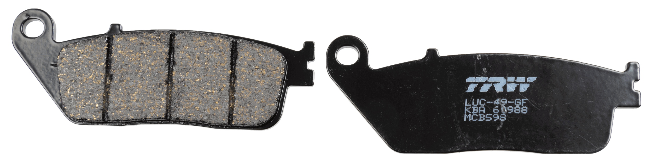 Brake Pad Set, disc brake - MCB598 TRW