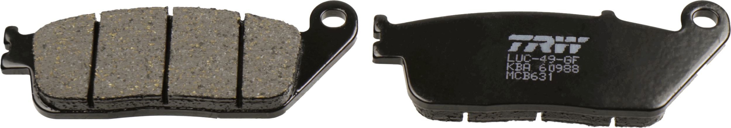Brake Pad Set, disc brake - MCB631 TRW