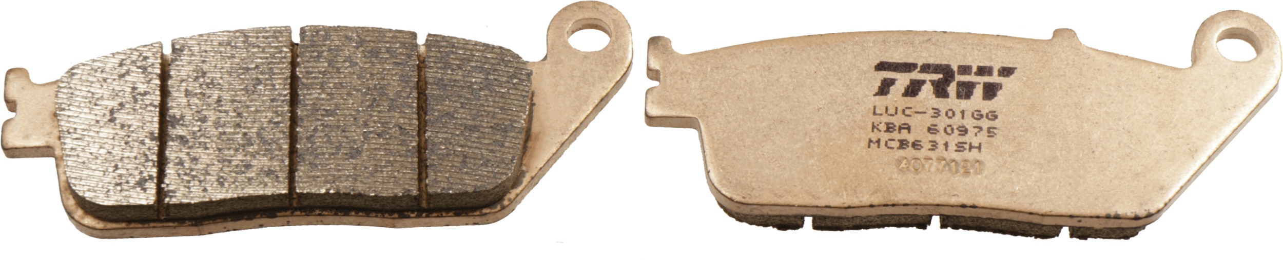 Brake Pad Set, disc brake - MCB631SH TRW