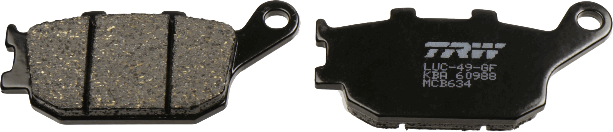 Brake Pad Set, disc brake - MCB634 TRW