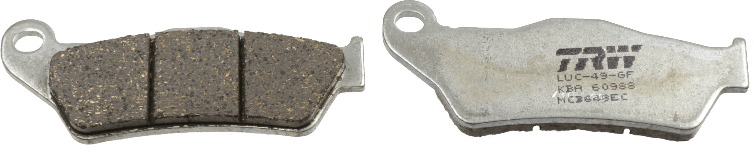 Brake Pad Set, disc brake - MCB648EC TRW