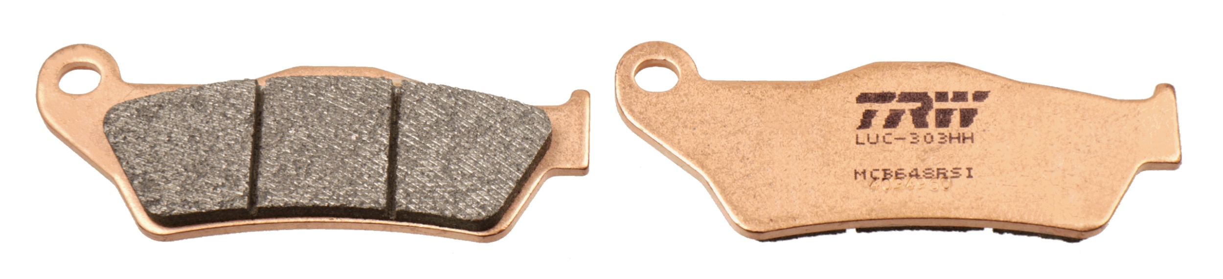 Brake Pad Set, disc brake - MCB648RSI TRW