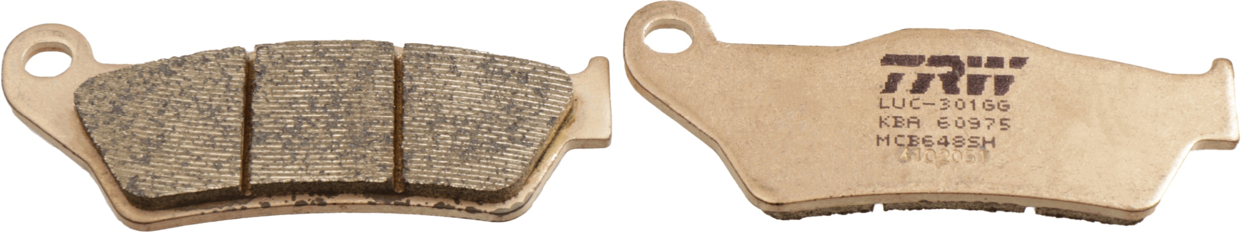 Brake Pad Set, disc brake - MCB648SH TRW