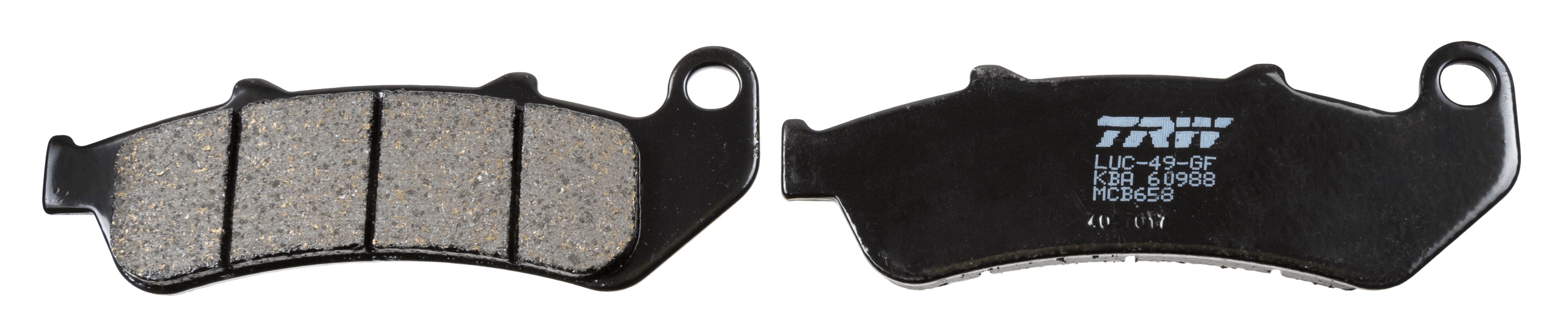 Brake Pad Set, disc brake - MCB658 TRW