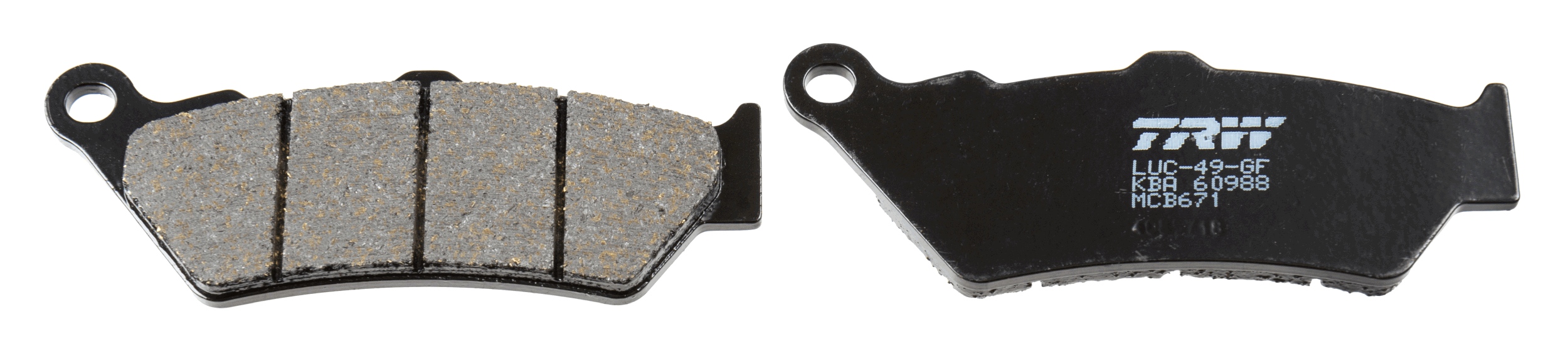 Brake Pad Set, disc brake - MCB671 TRW